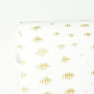 Wavelength Citrine Wallpaper by Sarah Richardson