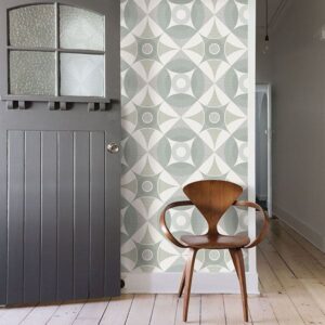 Ellis Sage Geometric Wallpaper