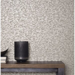 Belvedere Grey Faux Slate Wallpaper