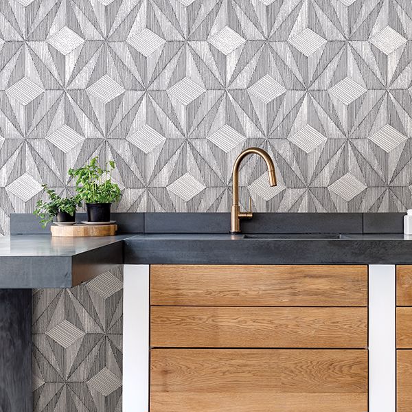 0036050 paragon black geometric wallpaper