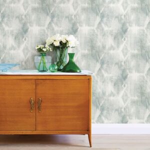 Perspective Sage Abstract Geometric Wallpaper