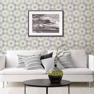 Babylon Multicolor Abstract Floral Wallpaper