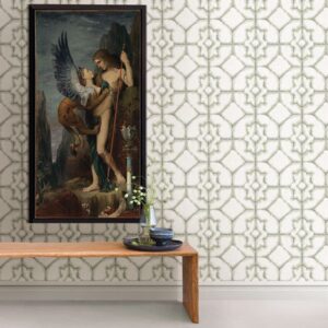 Verandah Moss Shibori Wallpaper