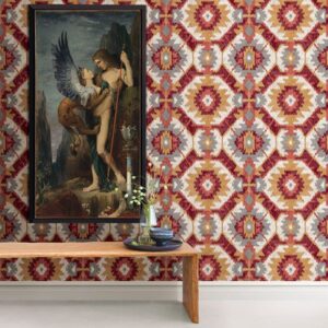 Kazac Multicolor Shibori Wallpaper
