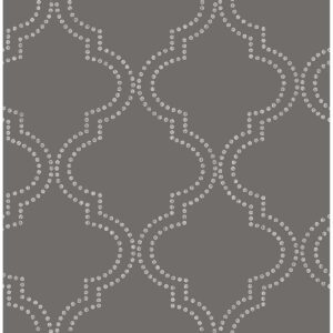 0037157 tetra charcoal quatrefoil