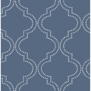 0037159 tetra blue quatrefoil