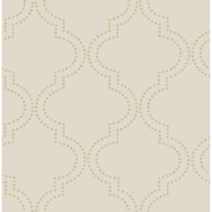 0037160 tetra beige quatrefoil