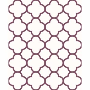 0037181 origin burgundy quatrefoil