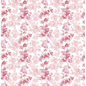 0037242 charlise pink floral stripe