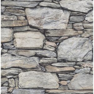 0037345 stone wall grey historic