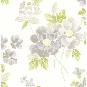 0037367 claressa grey floral