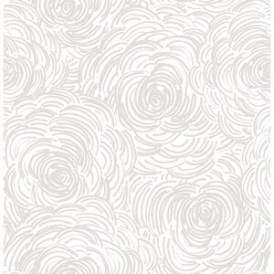 0037576 celestial taupe floral wallpaper