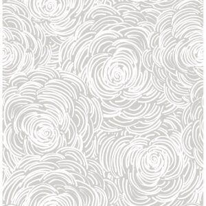 0037577 celestial grey floral wallpaper
