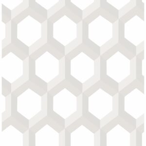 0037603 hex neutral geometric wallpaper