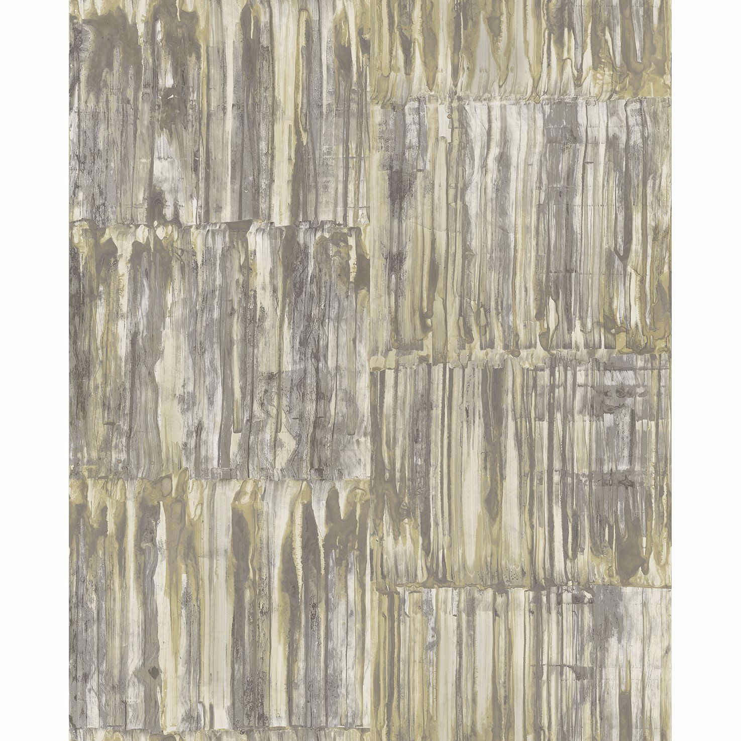 0037639 patina panels yellow metal wallpaper