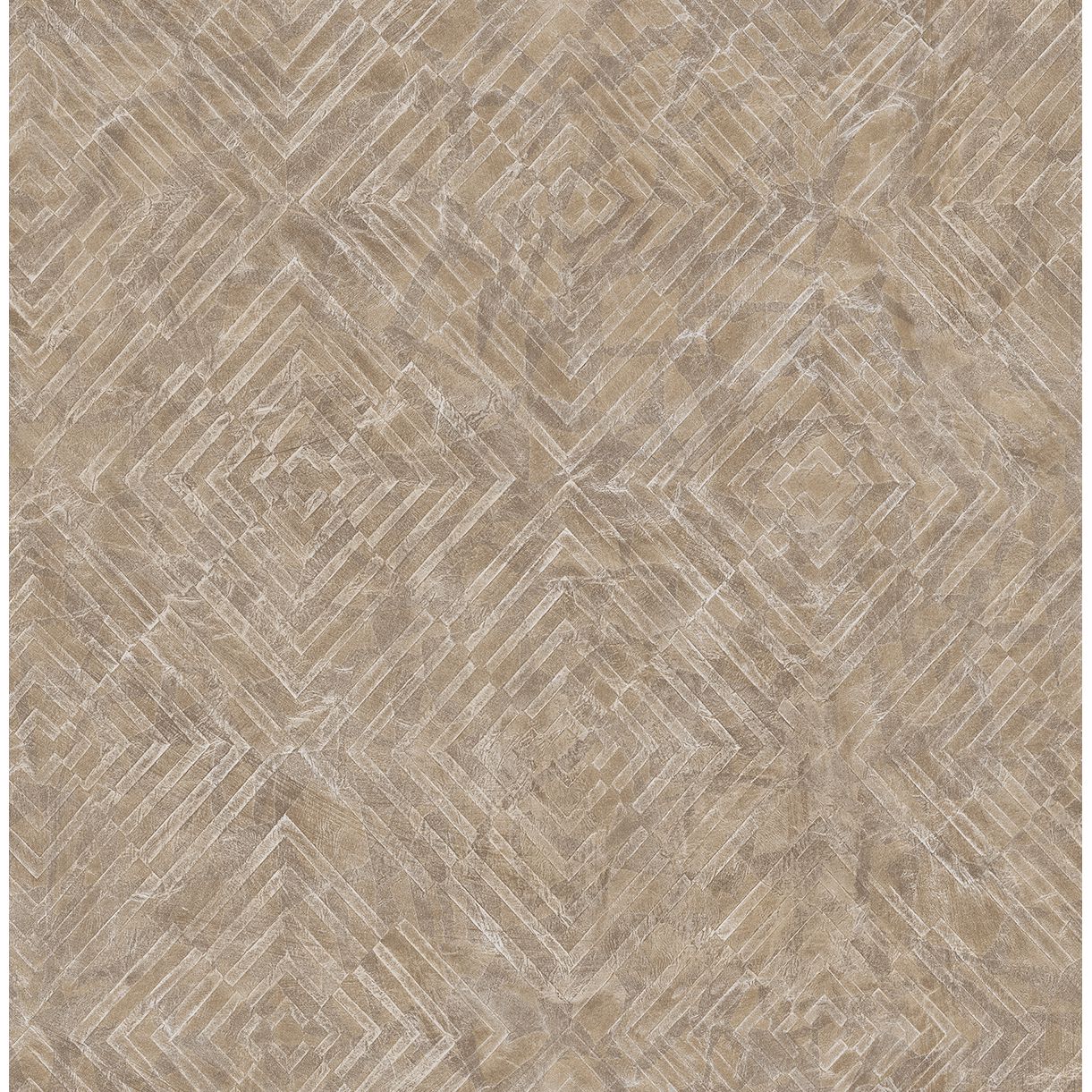 0037675 labyrinth bronze geometric wallpaper