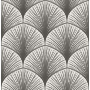 0037685 dusk grey frond wallpaper