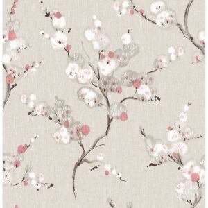 0037742 bliss coral blossom wallpaper