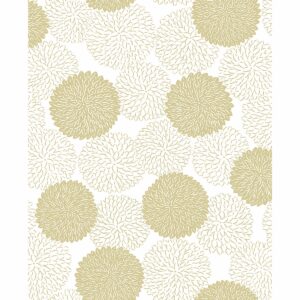 0037772 blithe gold floral wallpaper