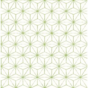 0037780 orion green geometric wallpaper