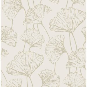 0037797 reverie grey ginkgo wallpaper