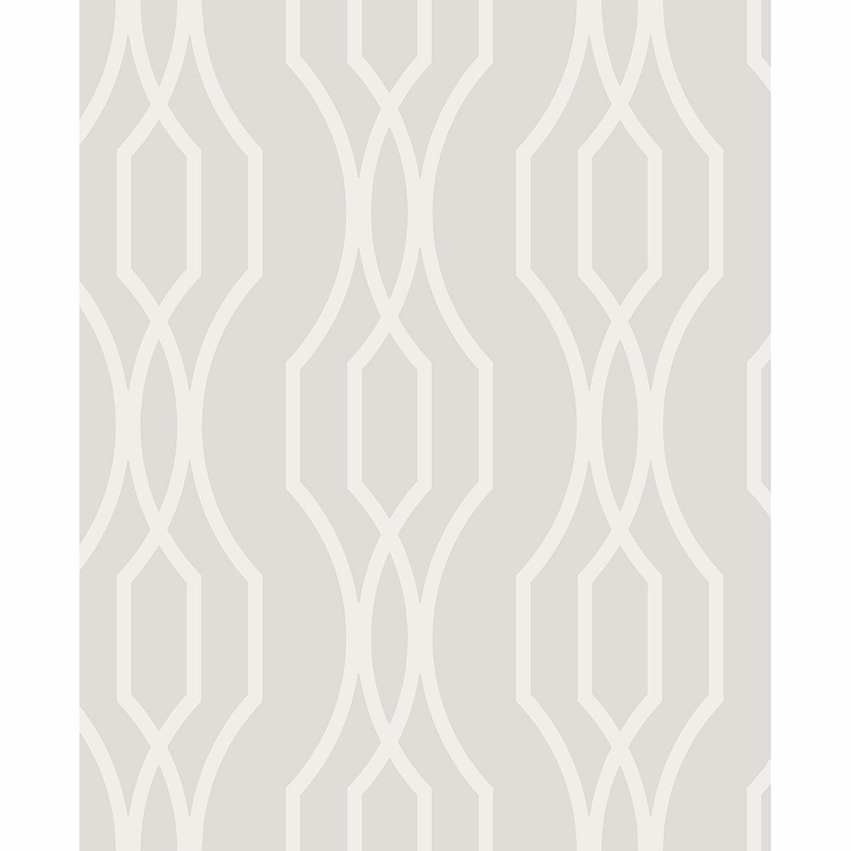 Coventry White Trellis Wallpaper