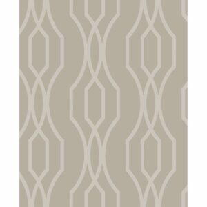 0037842 coventry taupe trellis wallpaper
