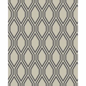 0037847 honeycomb beige geometric wallpaper