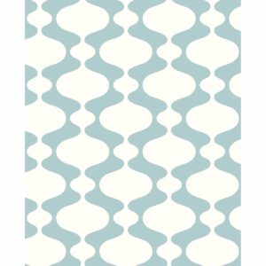 0037863 ashbury turquoise retro wallpaper