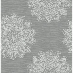 0037879 sol slate medallion wallpaper