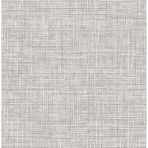 0037896 poise grey linen wallpaper