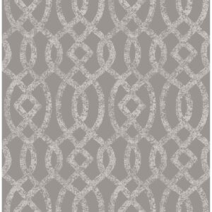 0037920 ethereal grey trellis wallpaper