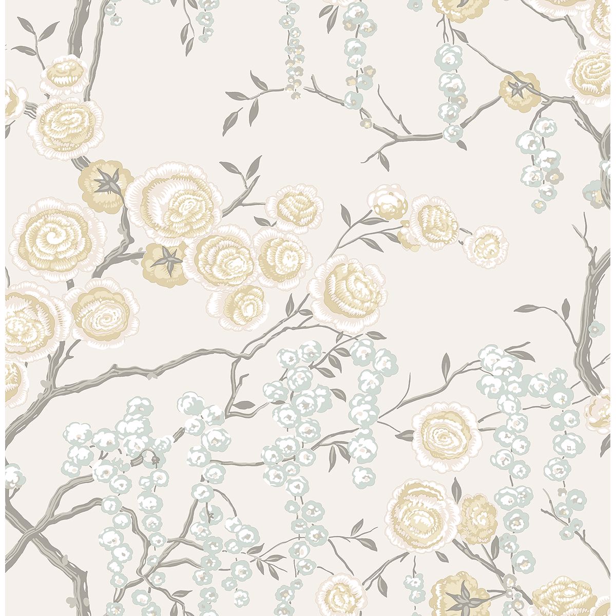 0037986 peony tree citrine wallpaper by sarah richardson