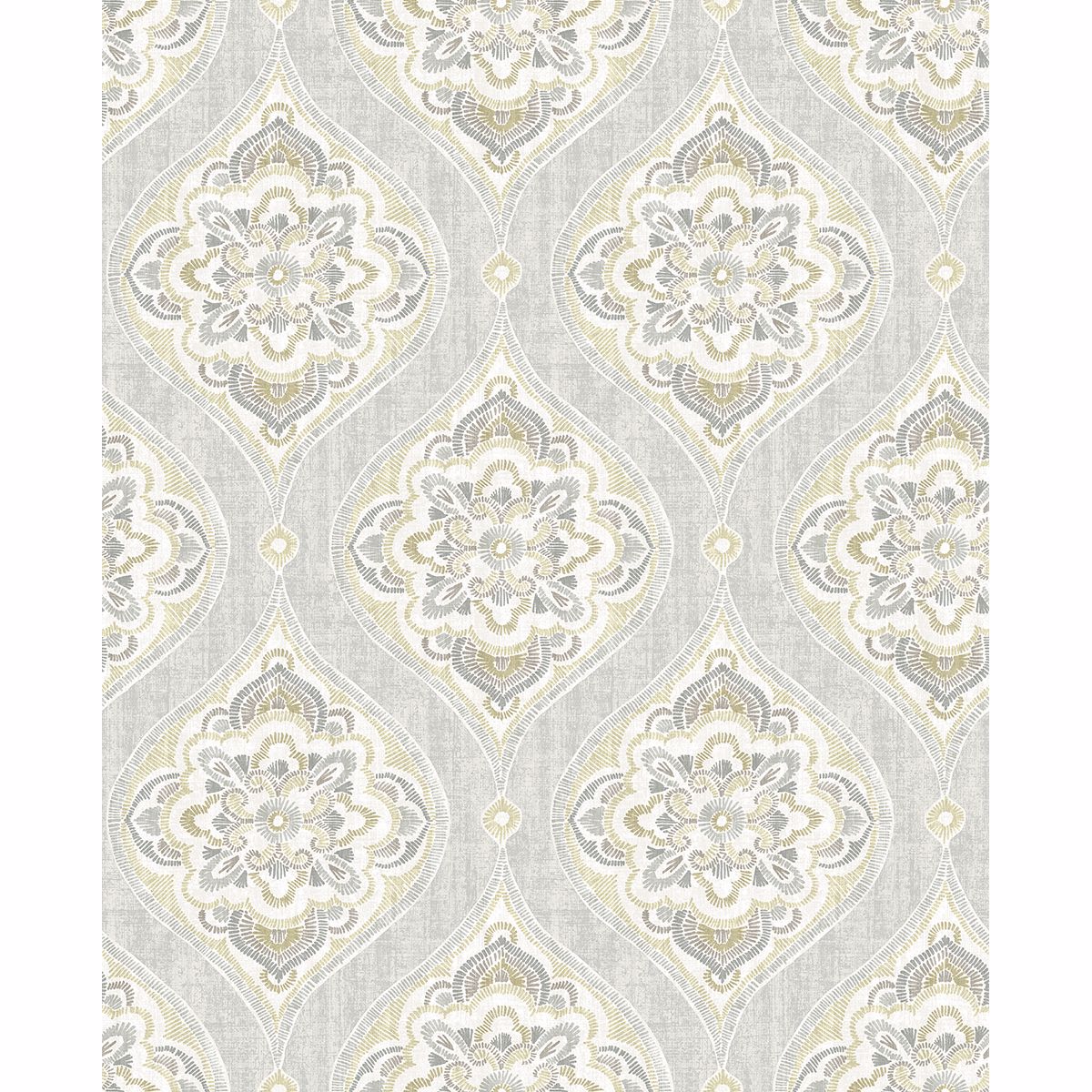 0038001 adele light grey damask wallpaper