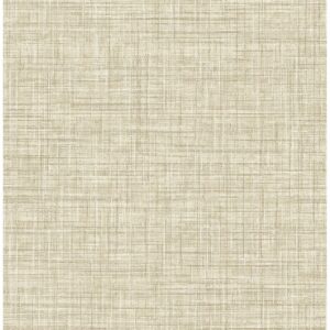 0038002 mendocino light brown linen wallpaper