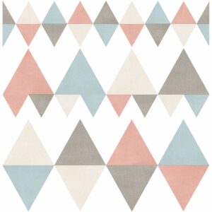 0038037 trilogy coral geometric wallpaper