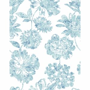 0038151 folia blue floral wallpaper