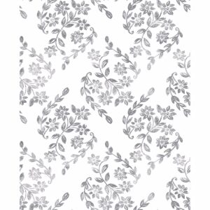 0038163 arabesque grey floral trail wallpaper