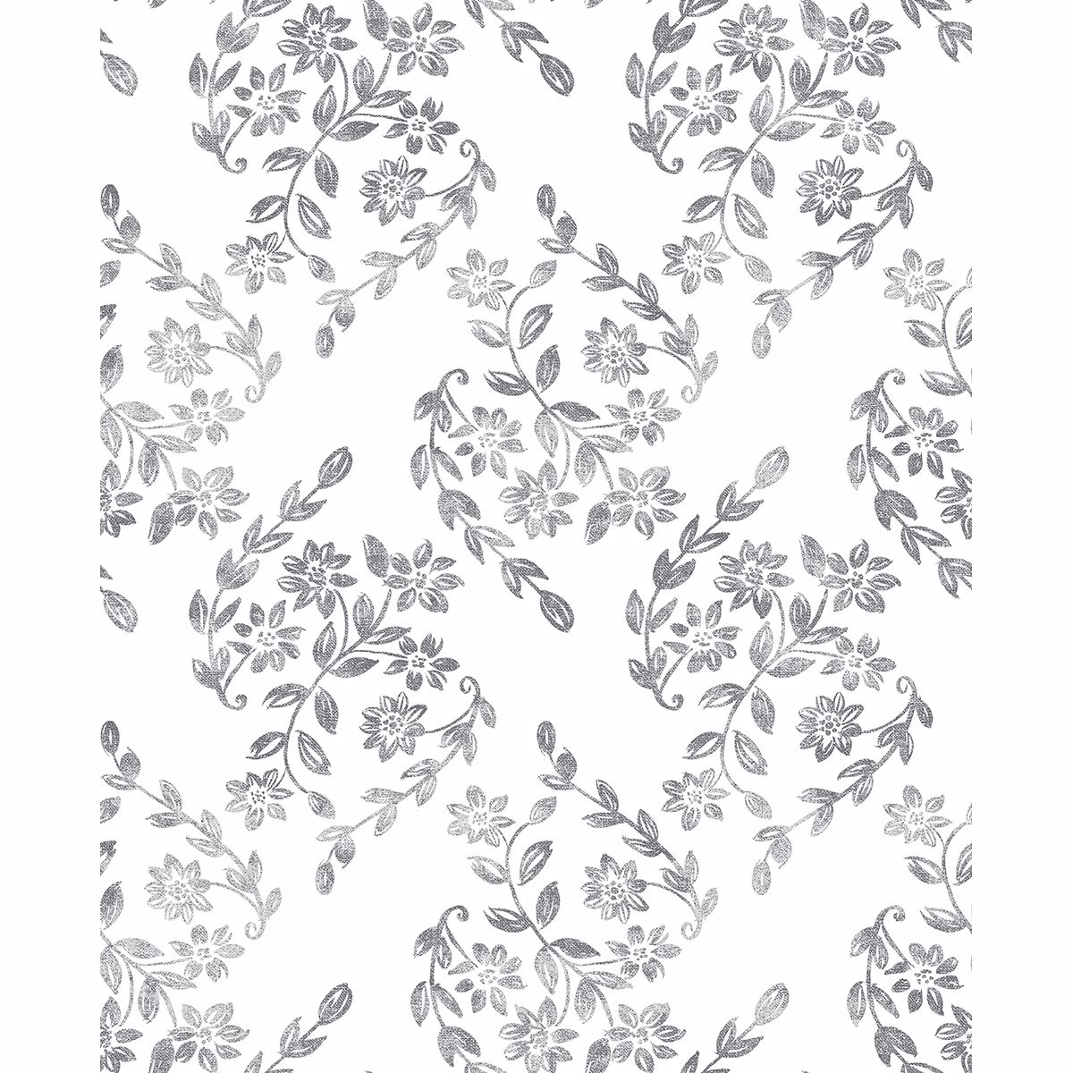 0038163 arabesque grey floral trail wallpaper