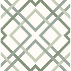 0038178 saltire emile green lattice wallpaper
