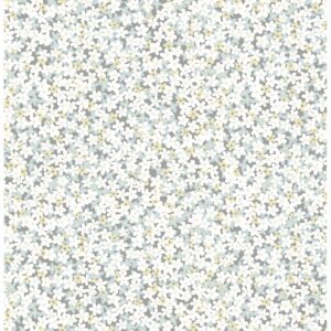 0038203 giverny multicolor miniature floral wallpaper