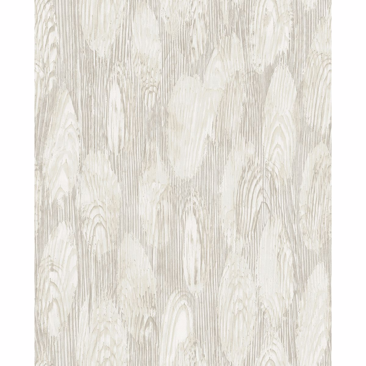 Monolith Silver Abstract Wood Wallpaper