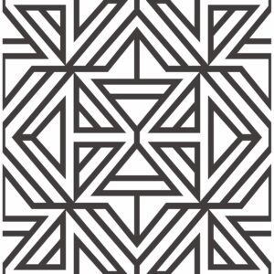 0038289 helios black geometric wallpaper