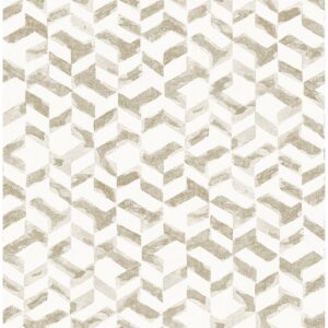 0038303 instep champagne abstract geometric wallpaper