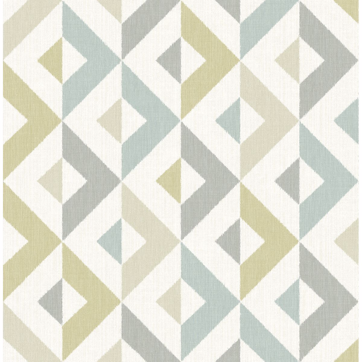 0038344 seesaw grey geometric faux linen wallpaper