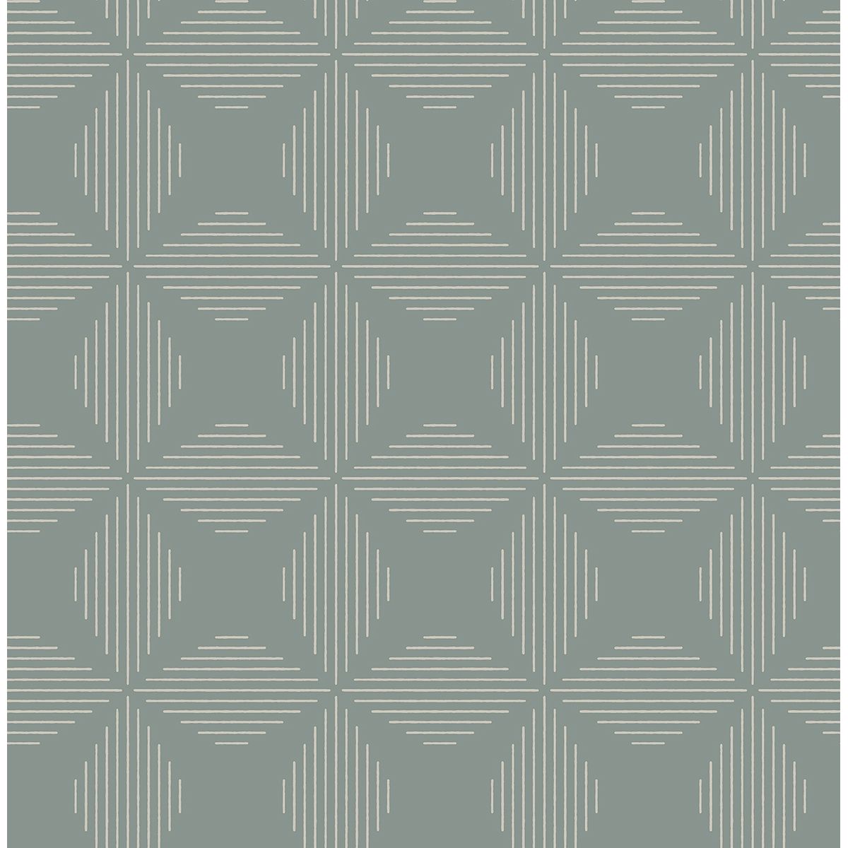 0038349 telestar teal geometric wallpaper