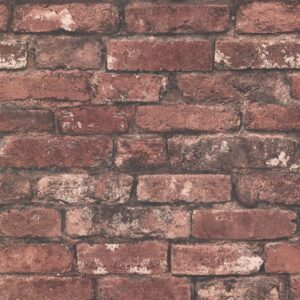 0038370 debs red exposed brick wallpaper