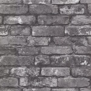 0038378 debs grey exposed brick wallpaper