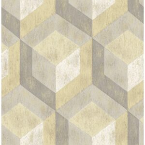 0038398 clarabelle beige rustic wood tile wallpaper