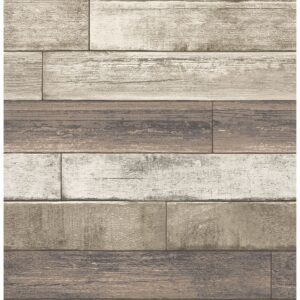 0038439 porter coffee weathered plank wallpaper